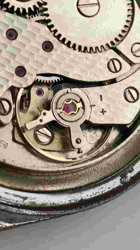 Vintage RARE BEAUTIFUL MEN WATCH TELL CAL FHF ST 96-4 SALE 17 JEWELS SWISS DATE