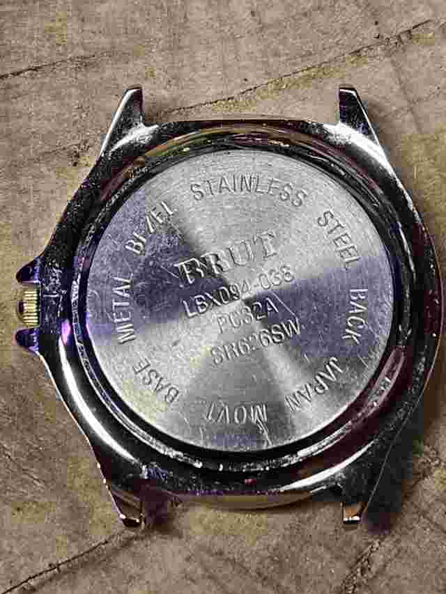 Brut Men's Quartz Day Watch Face - Untested