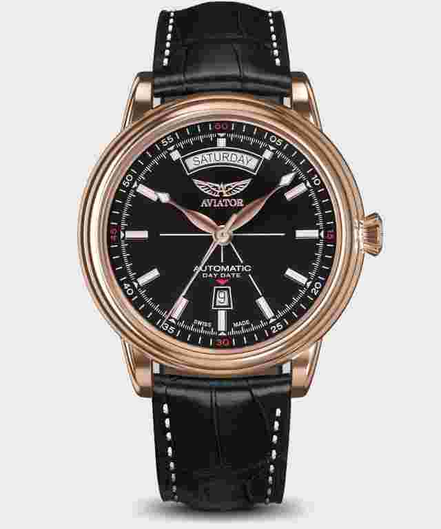 Aviator Douglas Day Date - V.3.20.2.146.4 Mens Automatic Watch