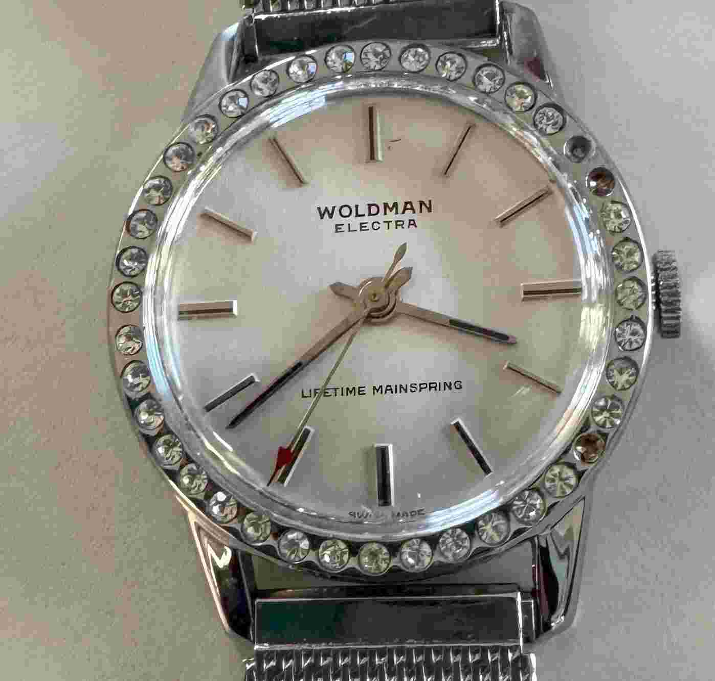Vintage Woldman Electra Swiss Wristwatch