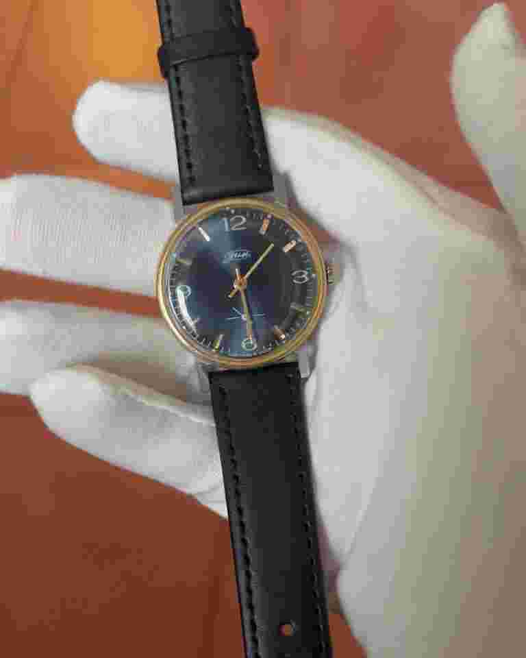 Vintage ZIM Beautiful Watch Soviet Made USSR Retro Mechanical Wristwatch 1980s