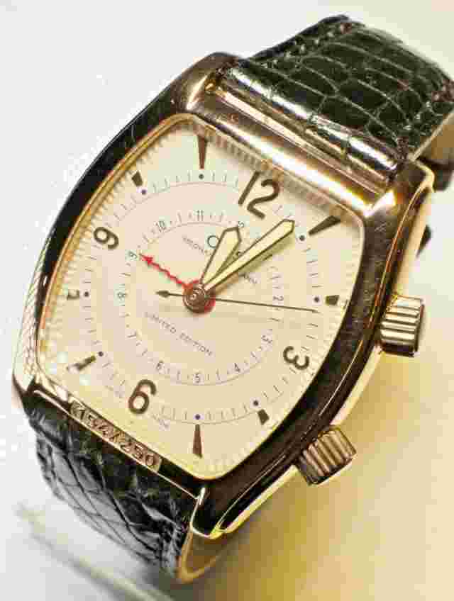 OrisAlarm Limited Edition 18K (0.75) Solid GOld 154/250 Mechanicl Alrm