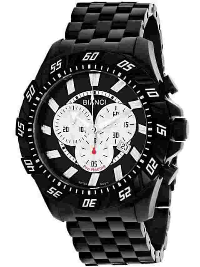 Roberto Bianci Men's Valencio Black Dial Watch - RB70604