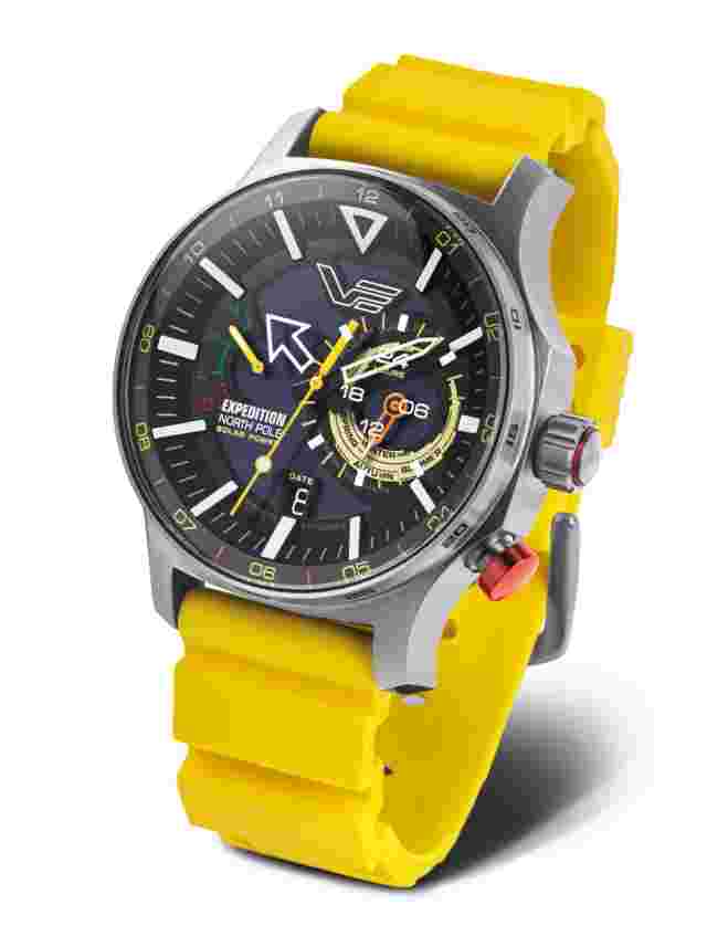 Vostok Europe EXPEDITION POLAR DAY VS57-595A735B Solar Powered Mens Watch