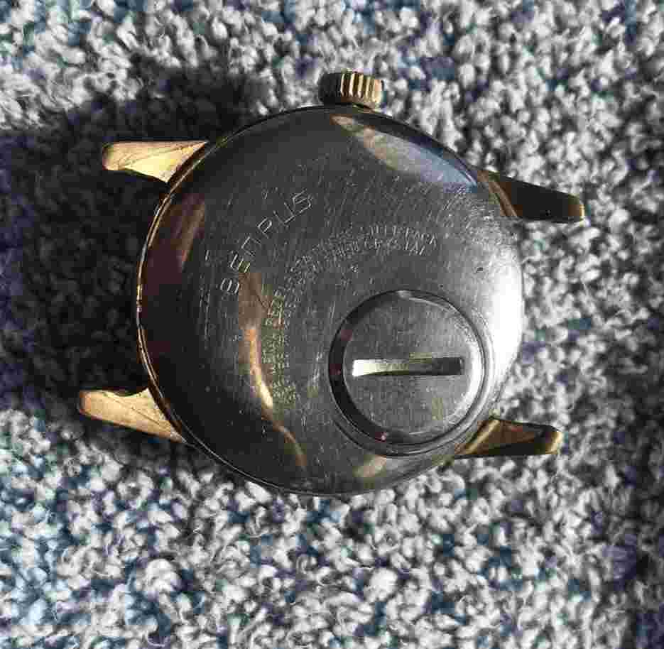 VINTAGE BENRUS MENS LE GANT QS WORLDTIME  AUTOMATIC WRIST WATCH