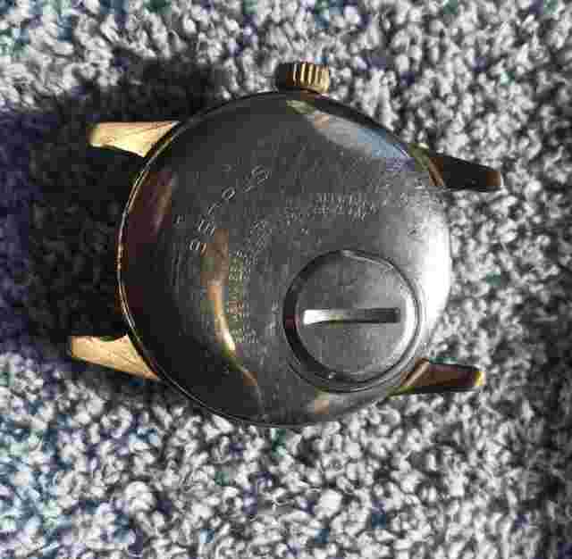 VINTAGE BENRUS MENS LE GANT QS WORLDTIME  AUTOMATIC WRIST WATCH