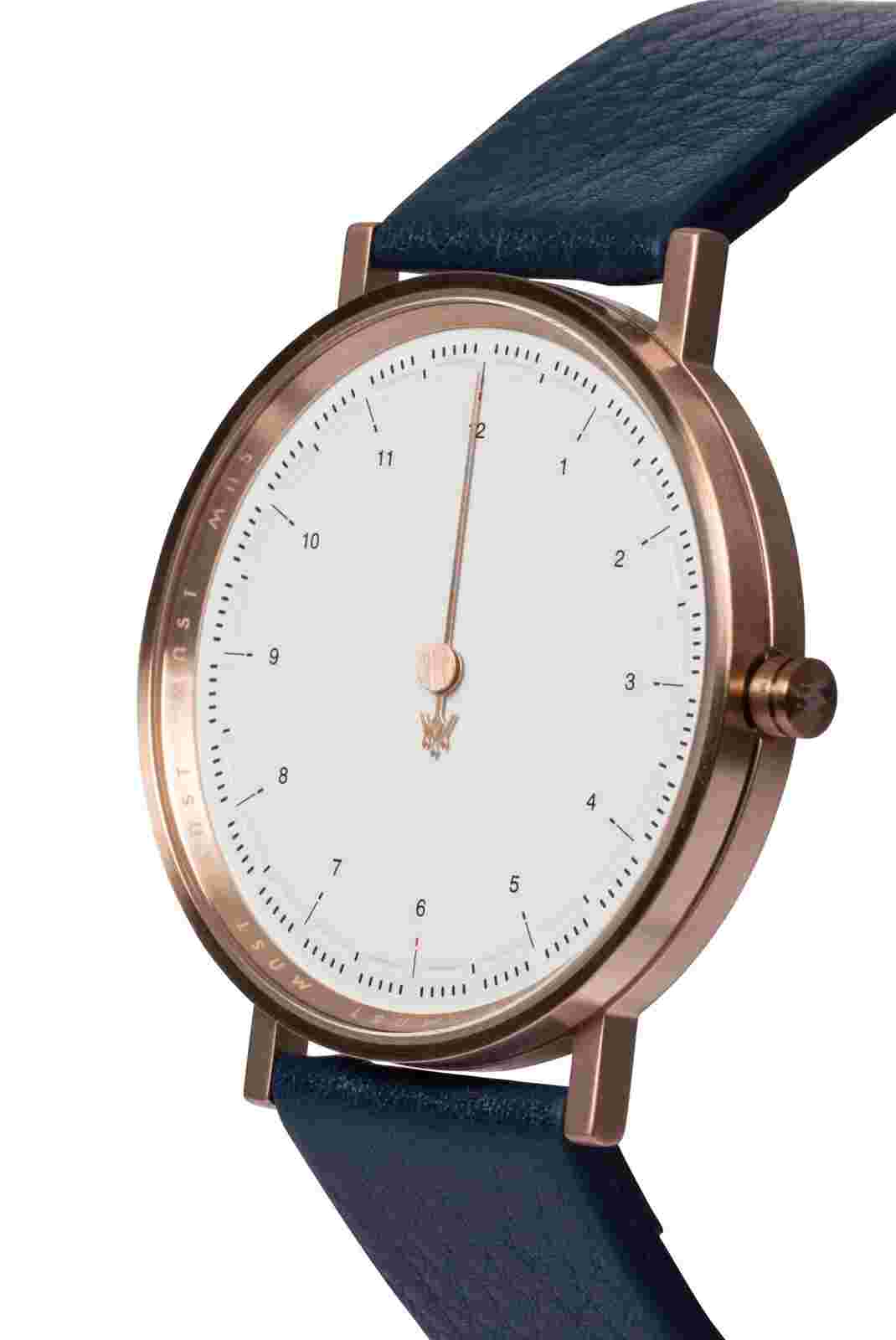 MAST Milano CFO Royal BS12-RG504M.WH.18I Man Single-hand Quartz Watch