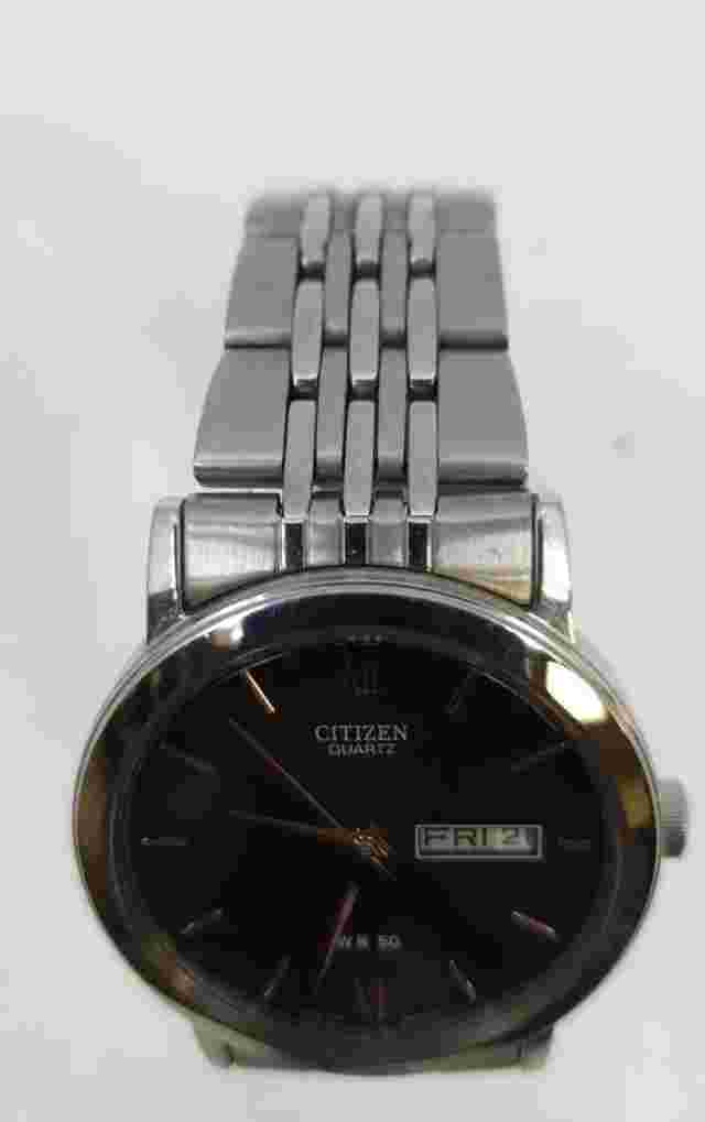 CITIZEN 2500 -S029198 Quartz Day Date WR 50 Wrist Watch