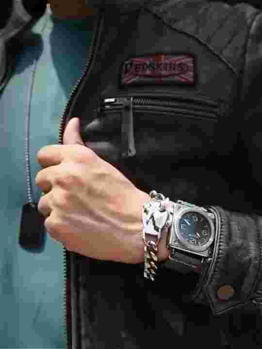 Men's Square Automatic Mechanical Watch 100M Waterproof Sapphire Glass Luminous