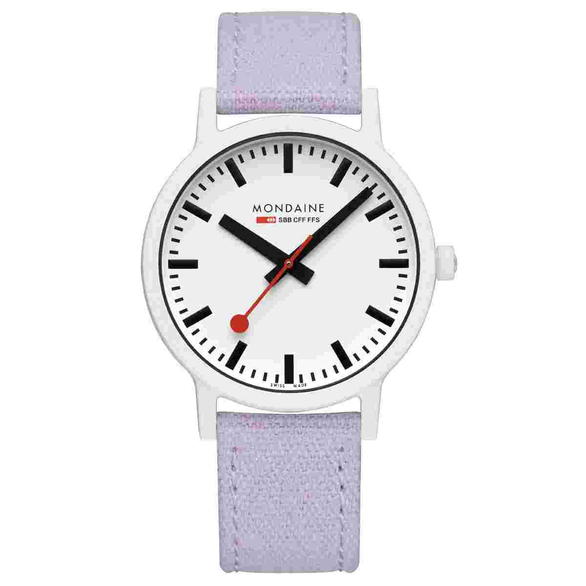Mondaine MS1.41110.LQ1 Essence Eco-Friendly 41mm Lavender