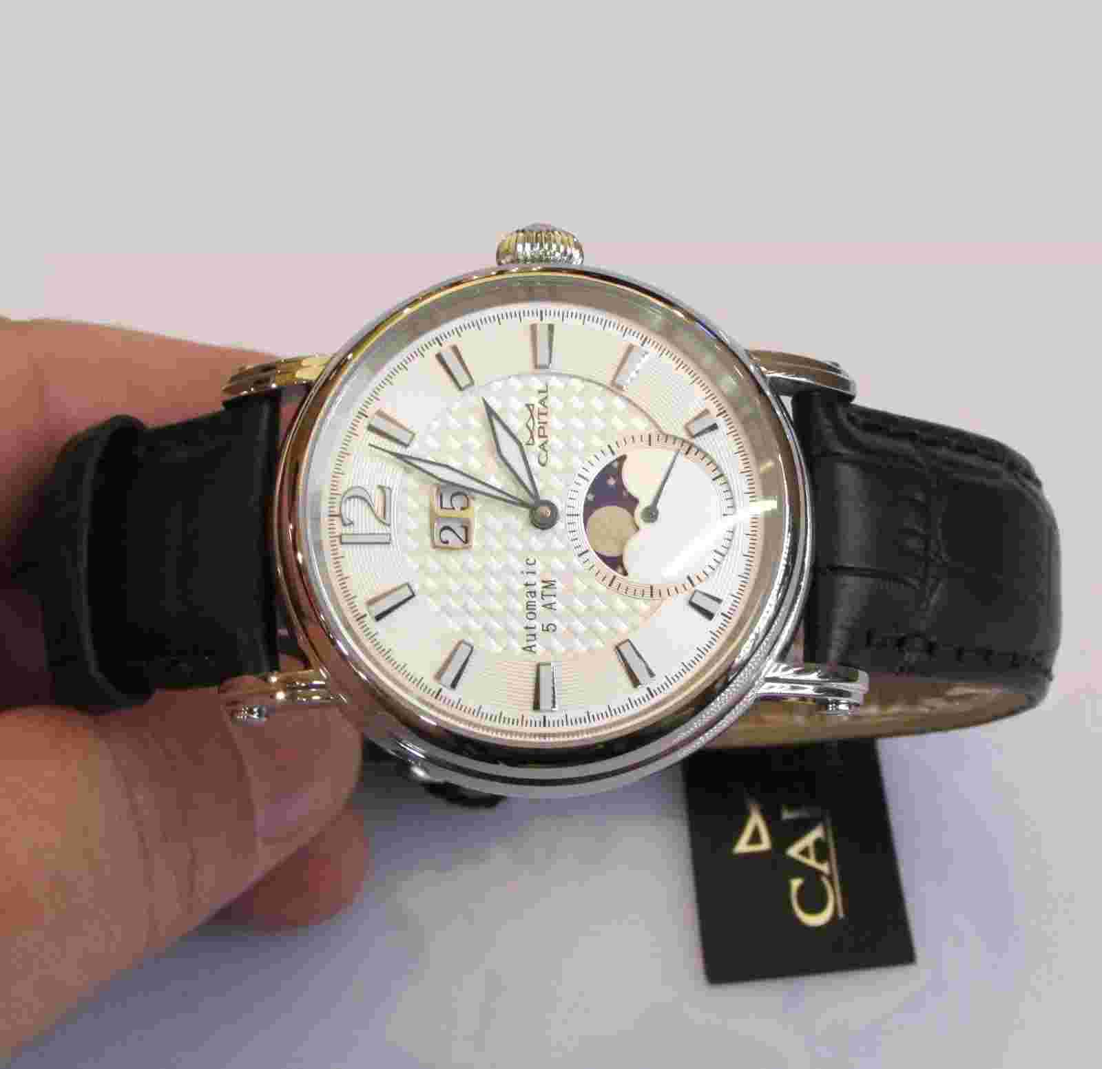 Orologio Capital Automatico Oro 18k Calendario Perpetuo