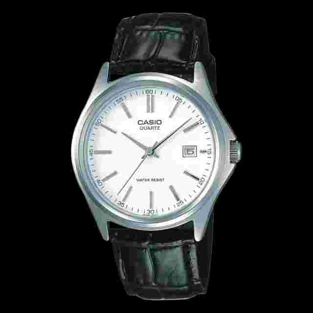 Genuine Casio Men's Mtp-1183e-7a Mtp1183e Date Analog Quartz Leather Dress Watch