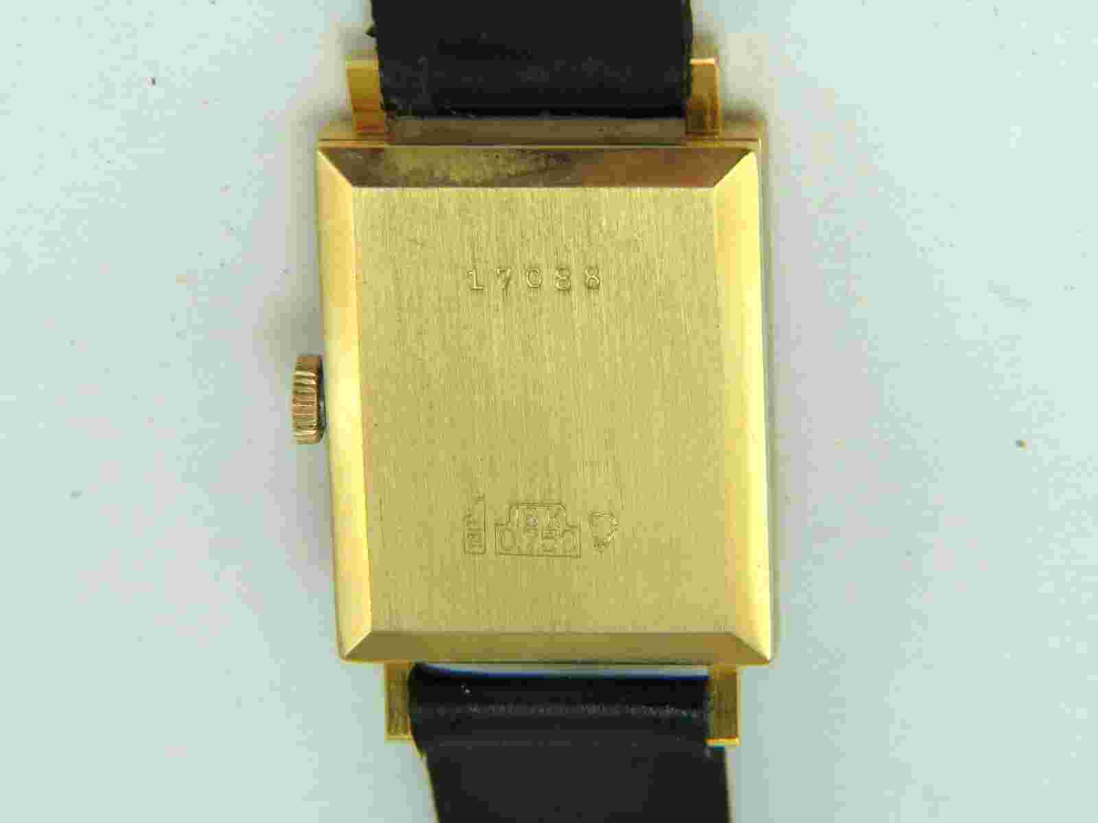 Solid Gold 18K 750 watch Uhr NOS Vintage SwissMade Duxot New