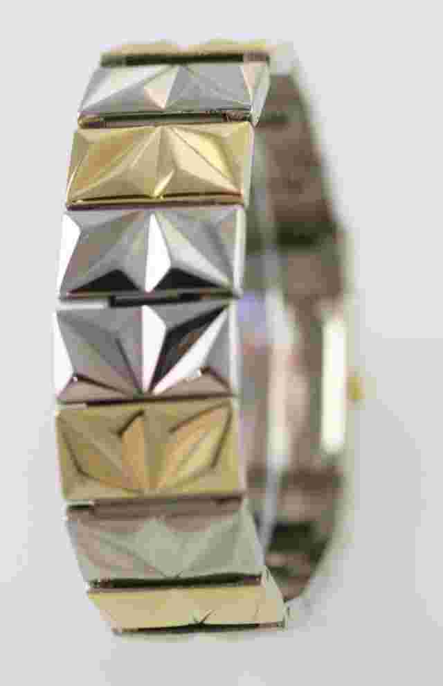 Charles Delon Watch Women Gray Stainless Steel Silver Gold Water Resist Quartz