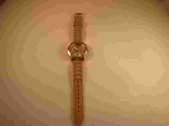 Vintage Gino Milano Anchor Ship Wheel Charm Wrist Watch Untested AS IS