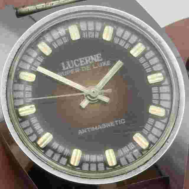 35mm Men’s LSH 1262 Lucerne Super De Luxe Manual Wind Vintage Watch FOR PARTS