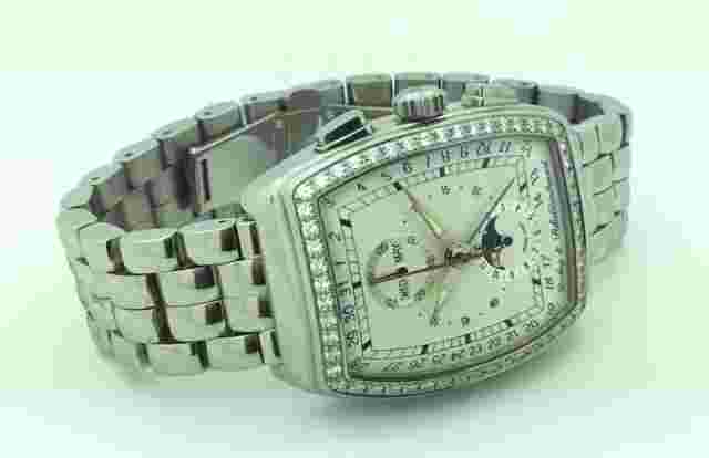 Rare $25,550.00 Factory Dubey & Schaldenbrand Gran Chrono Astro DIAMOND Watch