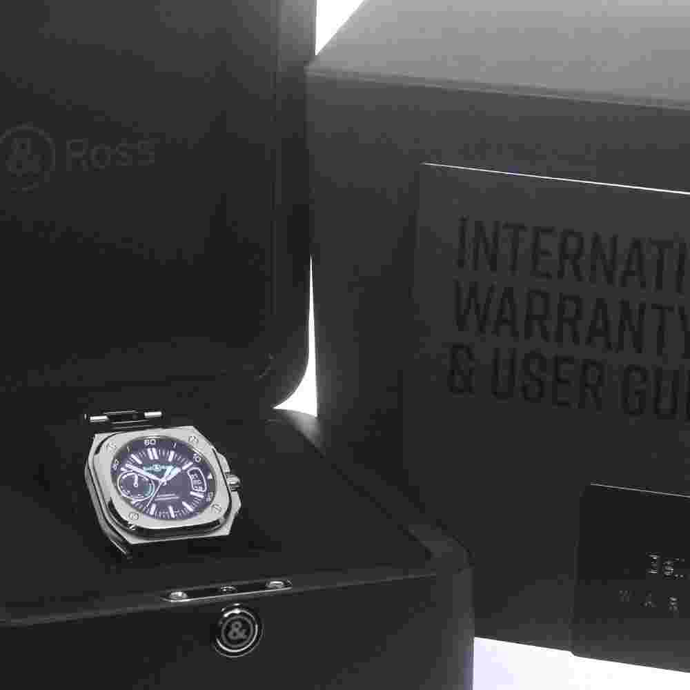 Bell＆Ross BR-X5 Black Steel BRX5-BL-ST/SRB Automatic Men's Watch_868247