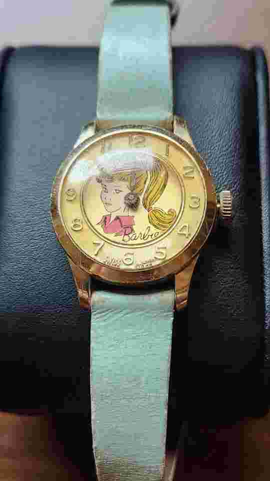 ❤ AS IS VINTAGE 1963 BARBIE SWISS MADE MECHANICAL WATCH AS IS PARTS Watch
