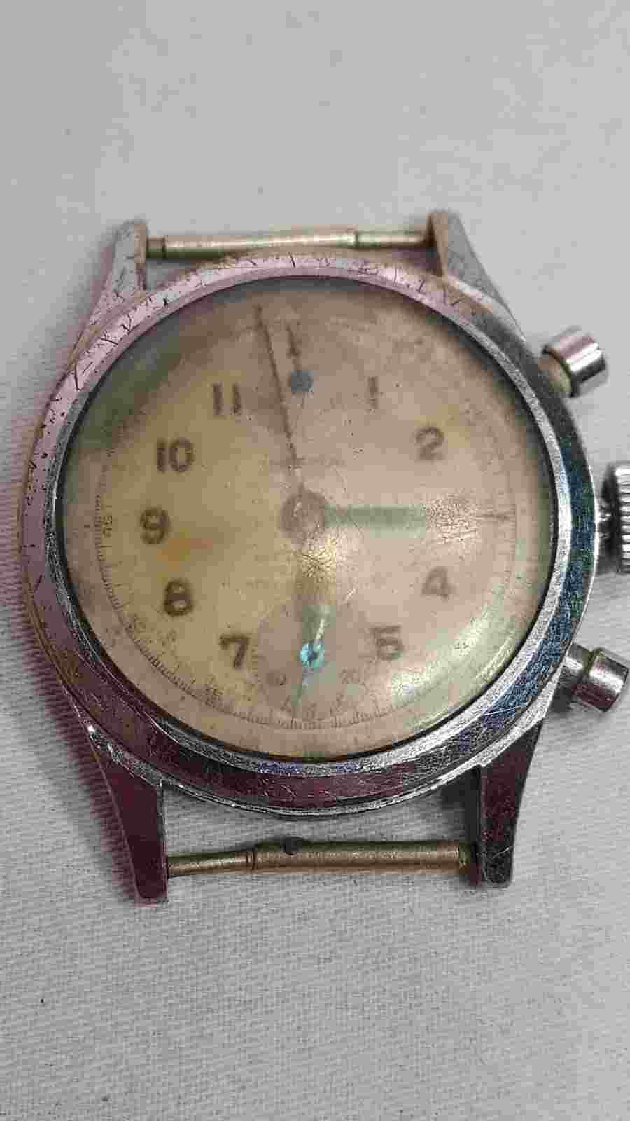 IMPERIAL military WRISTWATCH with stop watch