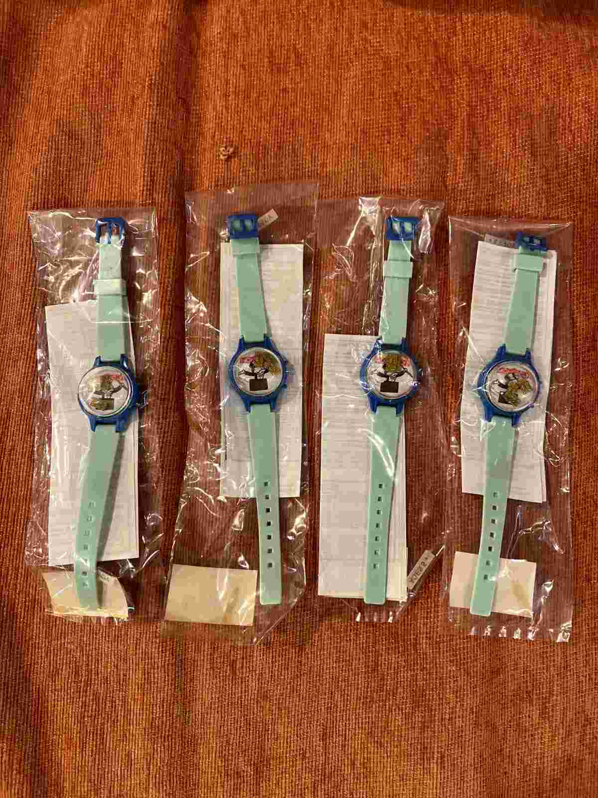 1997 Hasbro Kids Collectors MONOPOLY Wrist Watch - Sealed in Bag w/ Instructions