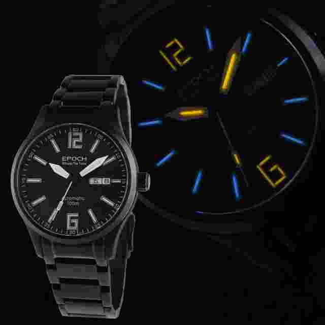 EPOCH Men Automatic Watch Luxury Watches Luminous Mechanical Wristwatch NH36