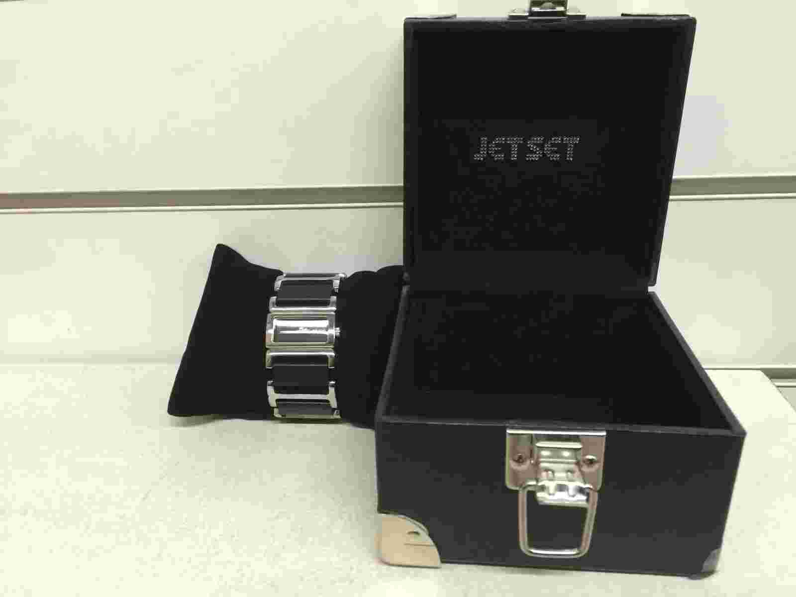 JET SET LADIES WATCH BLACK MONTRE  j36844-257