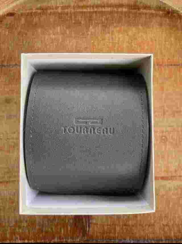 Tourneau mens watches Gap Inc Anniversary Watches Silver With Black Band