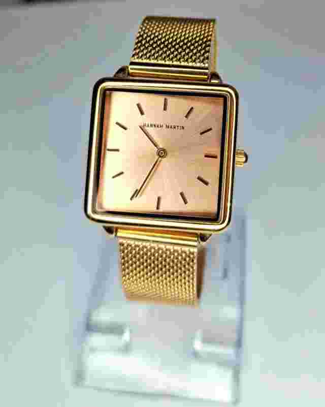 Hannah Martin stainless steel Women's wristwatch