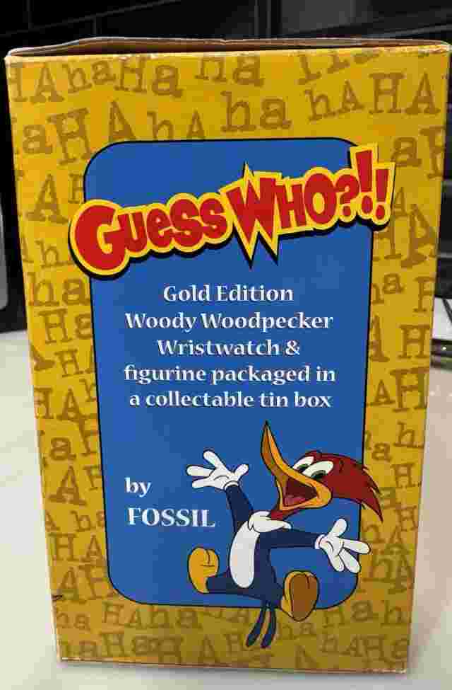 Woody Woodpecker Fossil Watch 80/1000 Sealed With Box