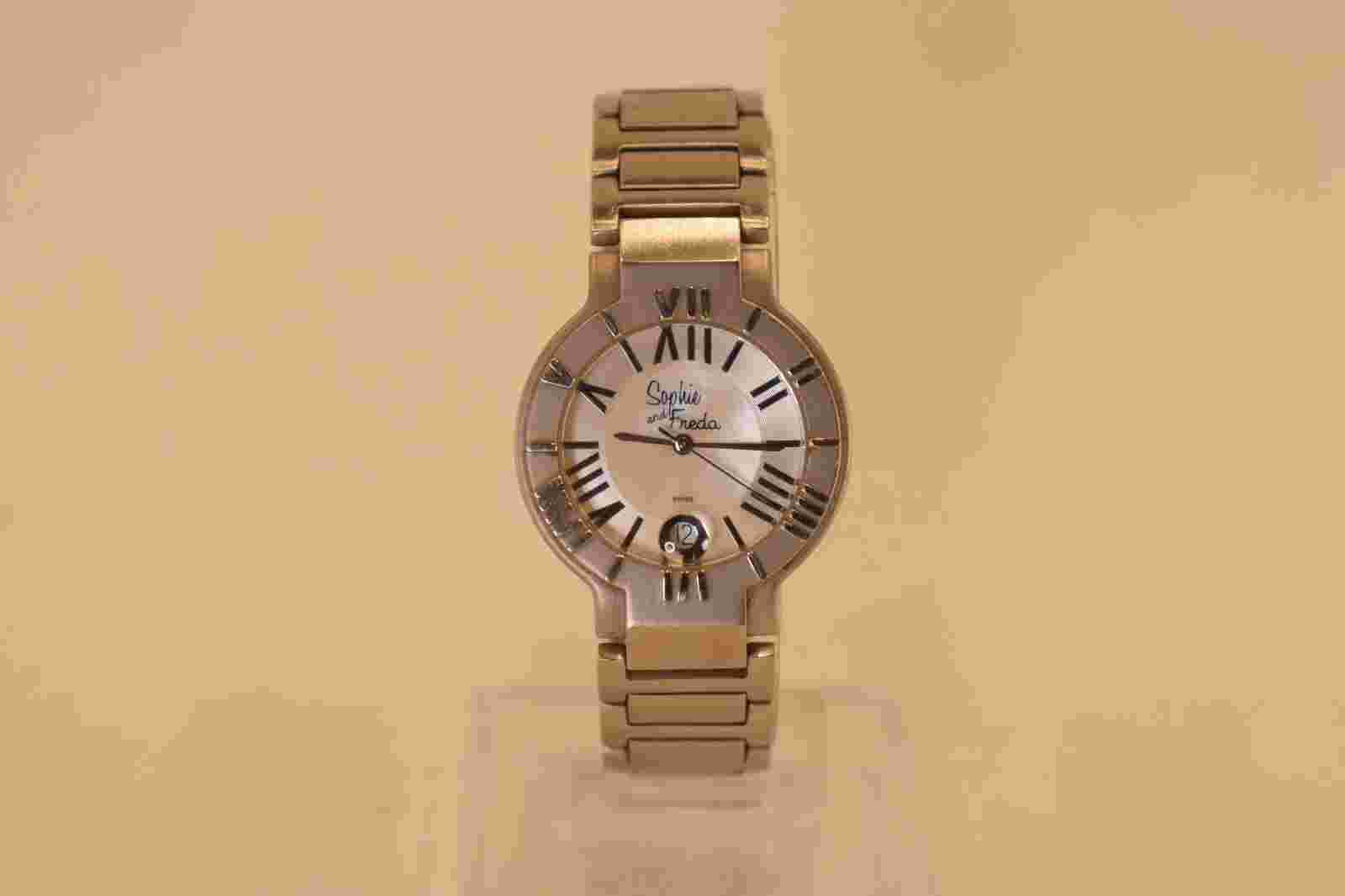 Sophie and Freda Swiss Watch Mother of Pearl