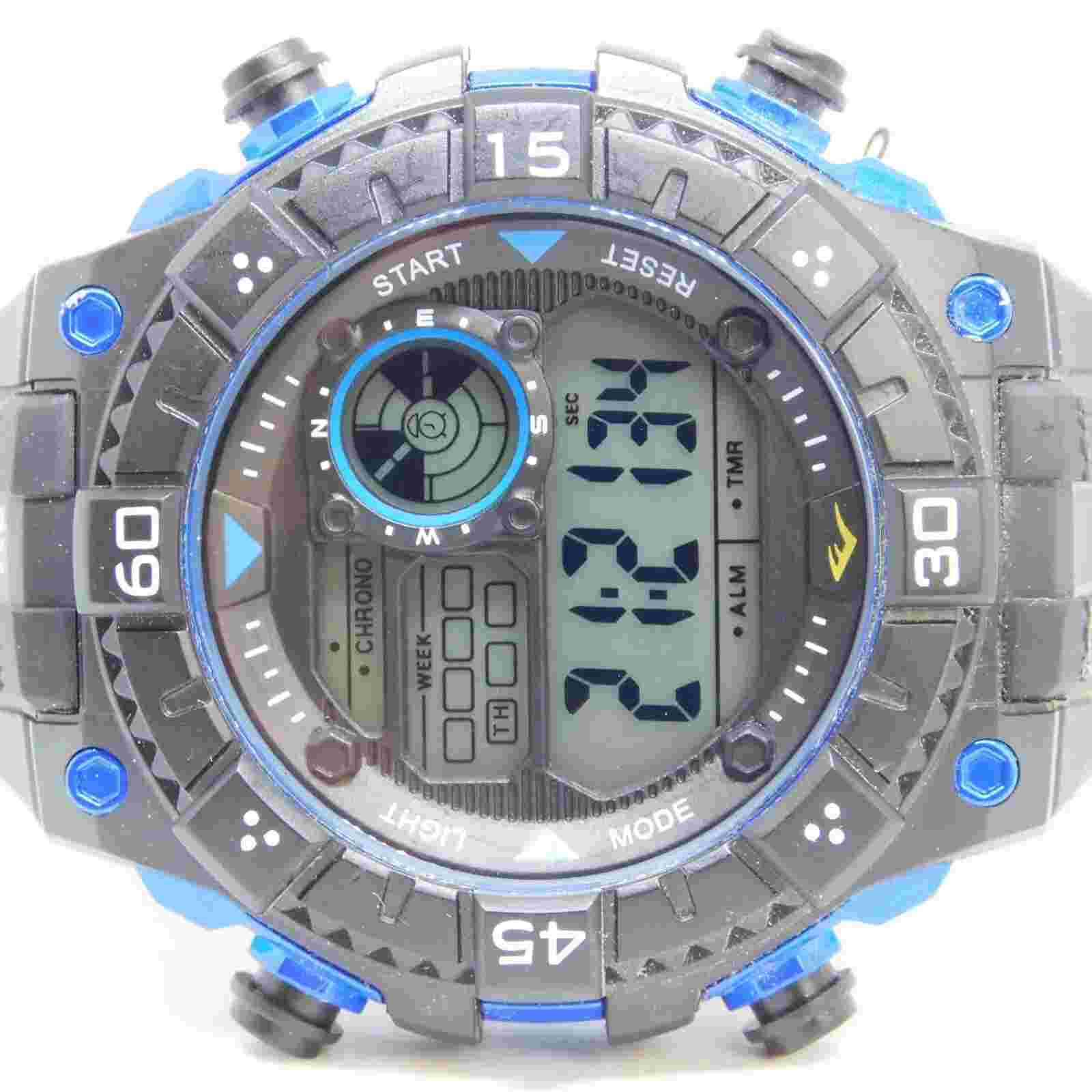 Everlast Alarm Chronograph Quartz Digital Men's Watch New Battery