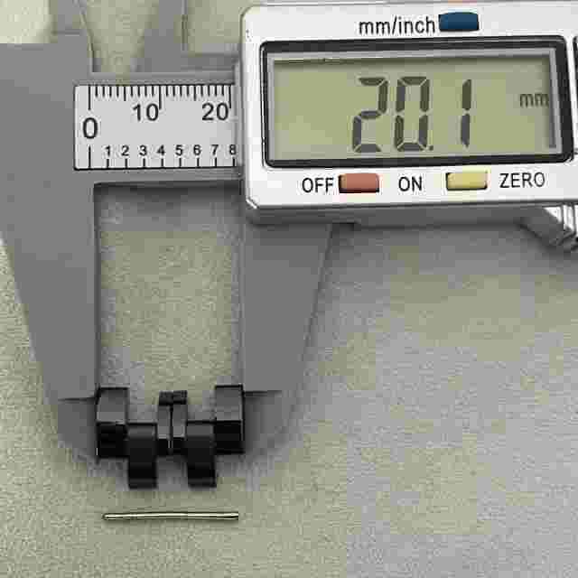 Police 1 Original Link 1 Pin For 10812J Watch Black Stainless Steel, 20mm Width