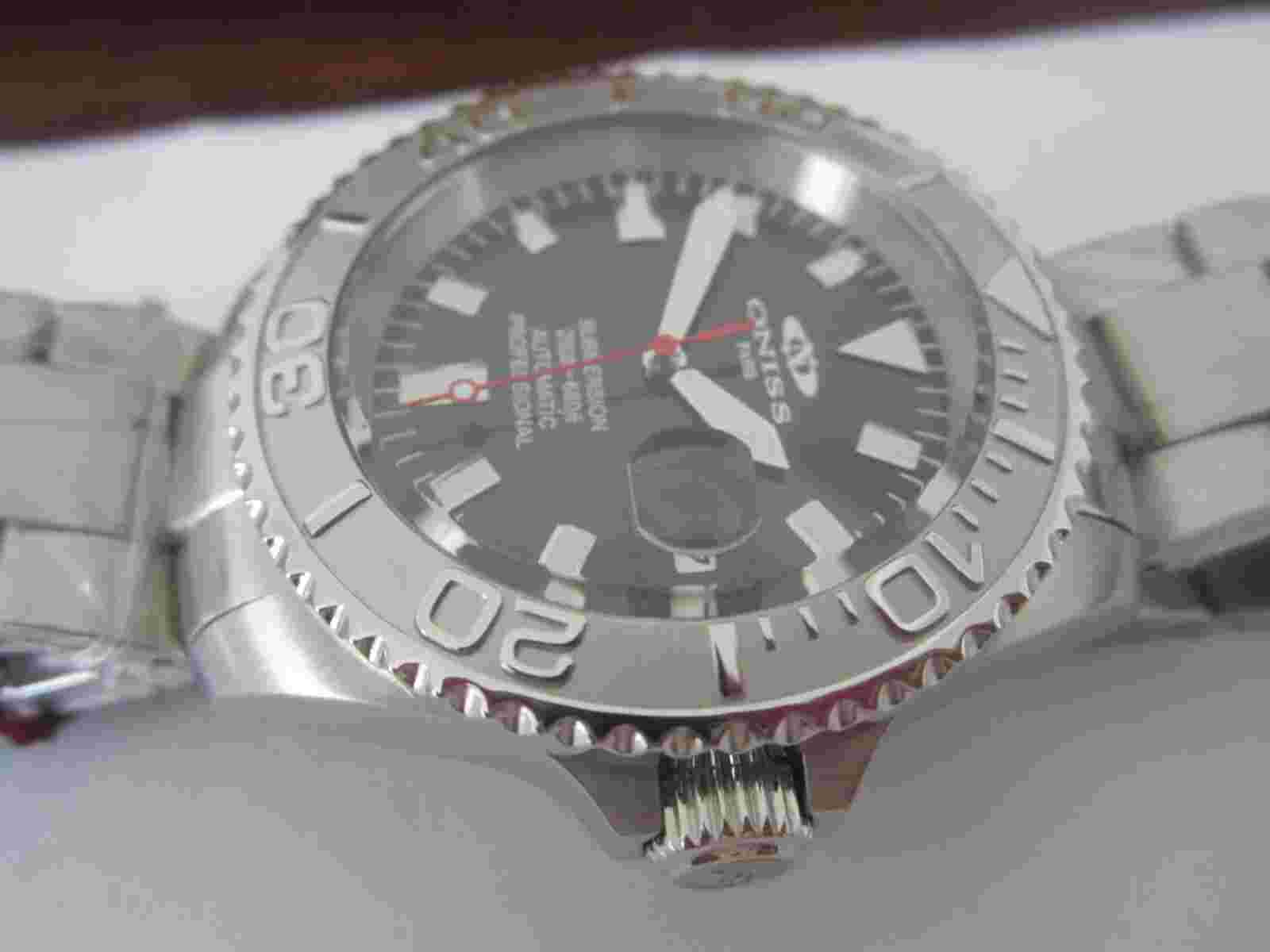 ONISS SUBMERSION MEN'S WATCH AUTOMATIC PROFESSIONAL ON5515-11(BLK)