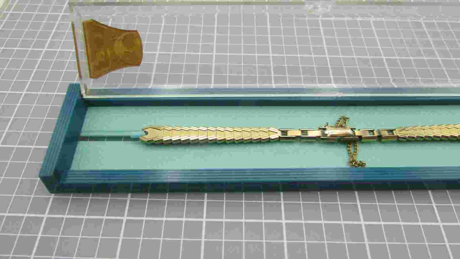 KREISLER NOS LADIES WATCH BAND EXPANSION 1/20 10kt GOLD FILLED ART DECO W37