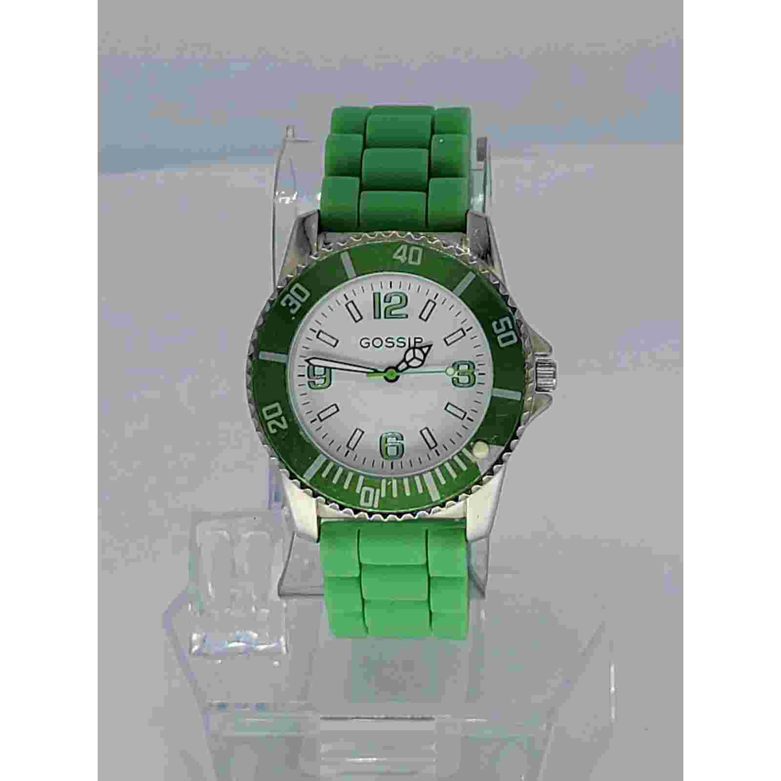 GOSSIP GSP876A Green Tone Quartz Analog Women's Watch