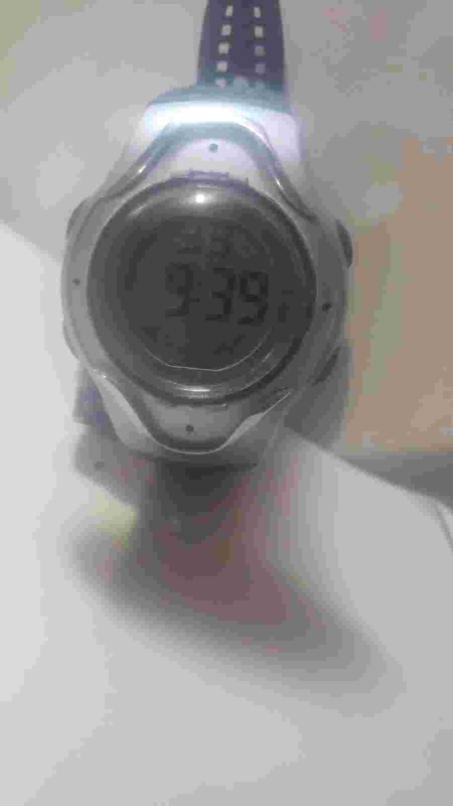 Pre Owned Oregon Scientific Smart Trainer Grey Digital Watch