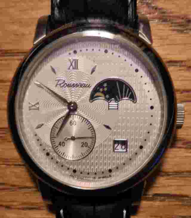 Rousseau Automatic Wristwatch w/ Case - New - Self-Winding/Automatic - REDUCED!!