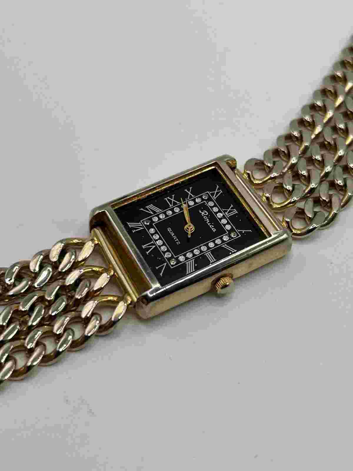 Vintage Ladies Ronica Quartz Wrist Watch - For Parts Or Not Working