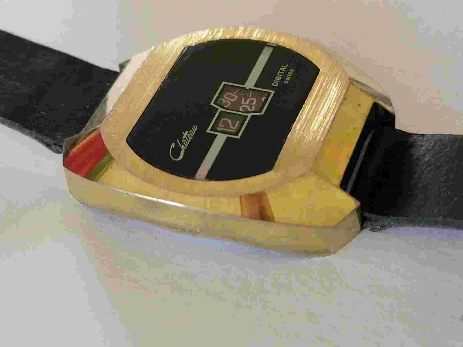 Chateau Digital Swiss Watch