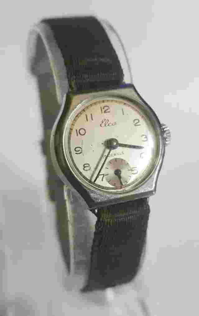 Beautiful Vintage Elco 17 Jewels Women's Mechanical Watch