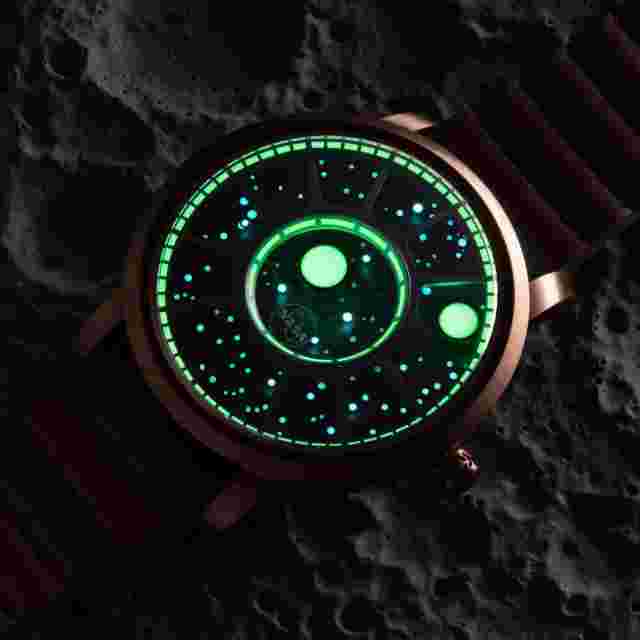 Xeric NASA Apollo 15 American Automatic Helix Nebula Watch - Brand New