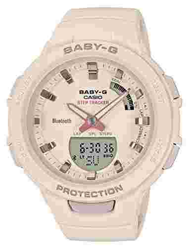 CASIO BABY-G G-SQUAD BSA-B100-4A1JF Beige Women's Watch 2018 New in Box