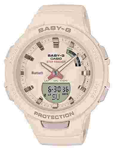 CASIO BABY-G G-SQUAD BSA-B100-4A1JF Beige Women's Watch 2018 New in Box
