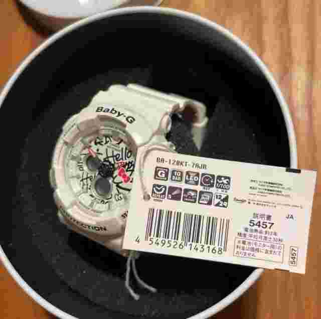 Casio BABY-G HelloKitty BA-120KT-7AJR Collaboration Model From Japan
