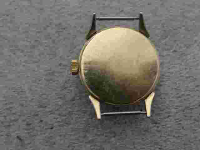 Fancy Dial Lord Elgin Shockmaster 21 Jewels cal.713 14K GF Manual Wind Watch