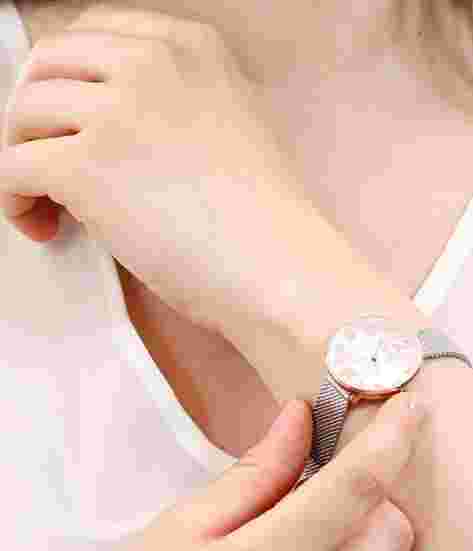 Women's Watch Liu Jo Complicity Steel Case Rose Gold Plated New TLJ2024