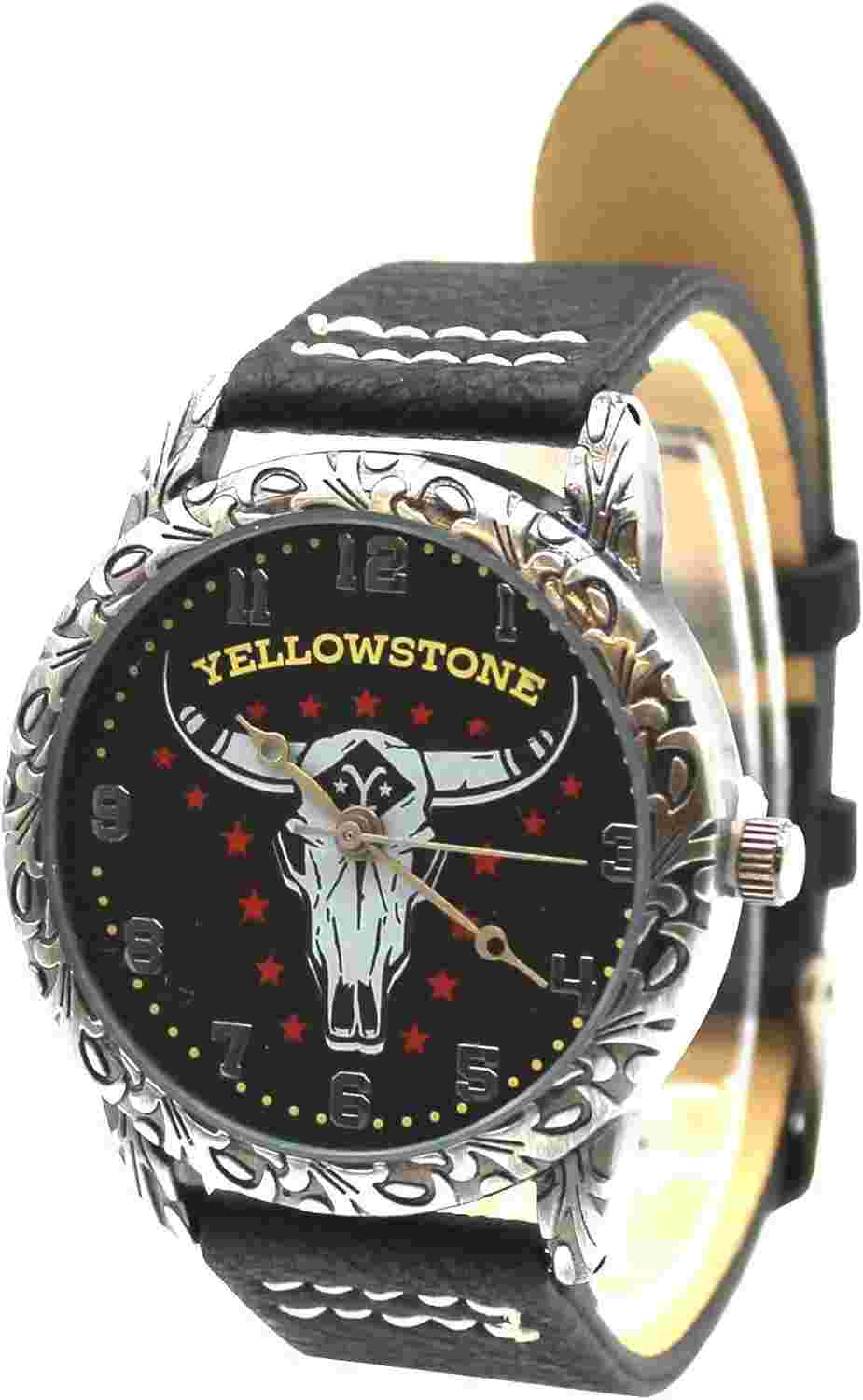 Accutime Unisex Yellowstone: the Bad Batch Gun Metal Gray Analog Quartz Wrist Wa