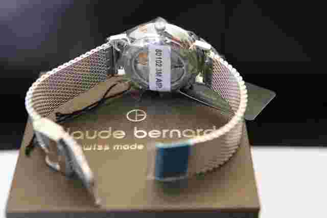 Claude Bernard Slim Line Swiss Made Automatic Men's Classic 40mm Dress Watch NEW