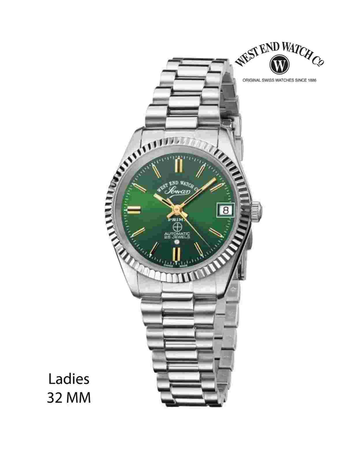 WEST END Classic 32mm Ladies Automatic Watch 6858.10.3330Y